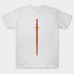 One-and-a-half sword / Bastard sword (garnet) T-Shirt